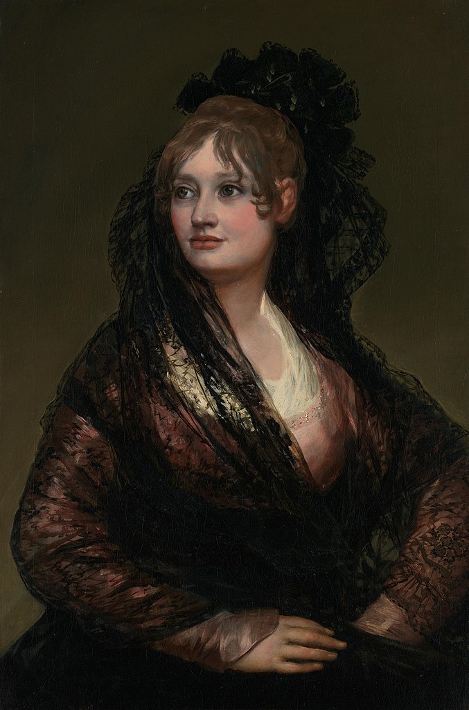 Portrait of Doña Isabel Cobos de Porcel. Francisco Goya. c. 1805.